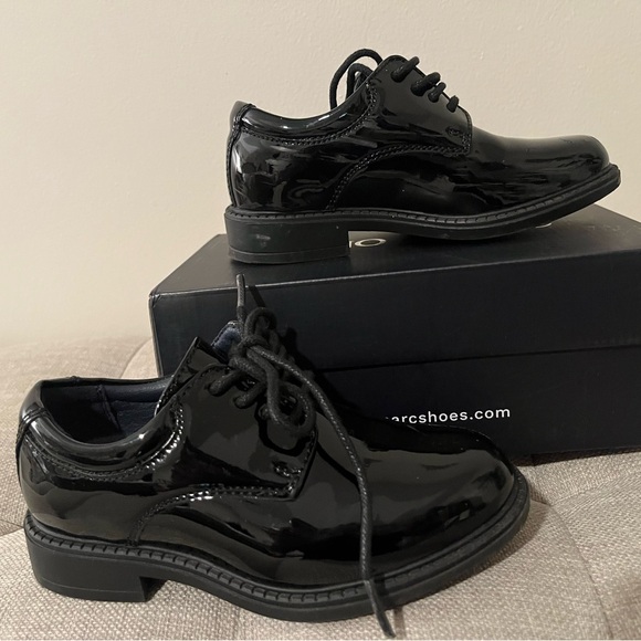 Other - Sleek Black Patent Leather Men's Oxfords
